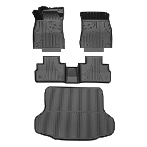 Floor Mats & Cargo Liner for 2020-2026 Nissan Sentra All Weather TPE Protection Floor Liners Full Set with Trunk Mat for 2021 2022 2023 2024 2025 2026 Sentra Accessories - style: 13)20-25 Sentra Floor & Cargo Mats