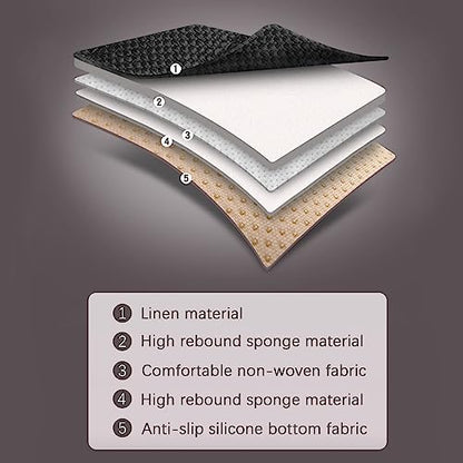 Black Back Seat Cover, Rear Car Seat Cover for Cars Truck SUV,Seat Covers with Storage Pocket,Bottom Auto Seat Cushion Pad Mat for Most Vehicles-Black,1 Pcs - color: Black 1 Pcs