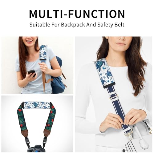 Sea Turtle Steering Wheel Cover Elastic Non-Slip Car Steering Wheel Covers with Seat Belt Shoulder Pad for Women Men