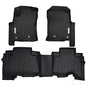 All Weather Floor Mats for Toyota 4Runner 2013-2024 & Lexus GX460 2014-2023, TPE Car Mat Full Set Front & Rear 3PCS，Custom Fit Floor Liners- Anti-Slip Waterproof Odorless Easy Clean - Black - size: Toyota, style: 13-24 Toyota 4Runner