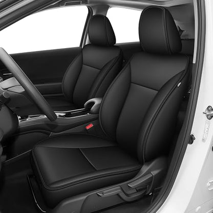 TTX LIGHTING Car Seat Covers for Honda HR-V 2016-2022,Custom Fit Seat Covers for HR-V 5 Seats Waterproof Full Set Breathable Faux Leather Custom Fit Car Protector Cushion Accessories - size: 10.HR-V 2016-2022 5 Seat Full Set