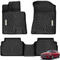 YITAMOTOR Floor Mats Fit for 2020-2026 Hyundai Sonata / 2021-2026 Kia K5 (Only FWD Models, Not for AWD/Hybrid), TPE Custom Fit All Weather Sonata Accessories for 1st & 2nd Floor Mats Set - style: For Hyundai Sonata 2020-2026 & Kia K5 2021-2026