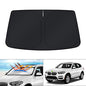 KUST Windshield Sun Shade for 2018-2025 2026 BMW X3 Accessories Window Custom Fit Shade Sun Visor Protector Foldable Sunshade Blocks UV Rays Keep Your Car Cooler - size: For | BMW X3 2018-present