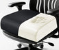 MINUPWELL 6" Extra Thick Office Chair Cushion, 2 Layers Memory Foam Adult Booster Seat Cushion, Thick Wheelchair Cushions, Thick Adult Booster seat Chair Cushion for Car Seat - 18x16x6in -（Black）