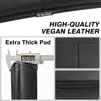 Center Console Armrest Cover Fit for Ford F150 2015-2020 & F250 F350 F450 2017-2022 & Expedition 2018-2024 Accessories, Armrest Pad Console Lid Cushion Vegan Leather 1-Inch Thick(Bucket Seat) - size: 4) 17-22 |F250/F350/F450| Bucket Seat, +Thick
