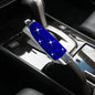 Car Handbrake Cover Bling Diamond Handbrake Housing, Cars Shift Gear Handbrake Covers, Rhinestone Handbrake Shell Pull Handle Protective Collars for Most Cars - color: blue