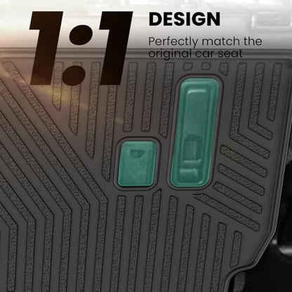 LASFIT Rear Seat Back Protector for Toyota 4Runner 2010-2024 7-Seats Back Cover (Not Fit 5 Seats) | Premium Extra Thick TPE Custom Fit Waterproof 4 Runner Second Row Back Seat Backrest Mat Liner - color: 2013-2024|4Runner 7-Seats|Rear Seat Back Protector,