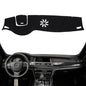 Dashboard Cover Dash Mat Fit for 2015-2011 B-MW 7 Series (F01 F02 Body Code),740i 740Li 750i 750Li xDrive 760Li,Car Dash Board Mat Anti-Glare Carpet,Non-Slip Pad (Black) - color: Black, size: Fit 2011-2015 B-MW 7 Series - (Black)
