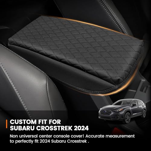 Custom Fit for Center Console Cover Subaru Crosstrek 2024 2025 2026/2024 2025 2026 Impreza Armrest Cover Center Console Pad Interior Accessories Car Armrest Seat Box Cover Protector - size: Subaru Crosstrek 2024 2025 2026