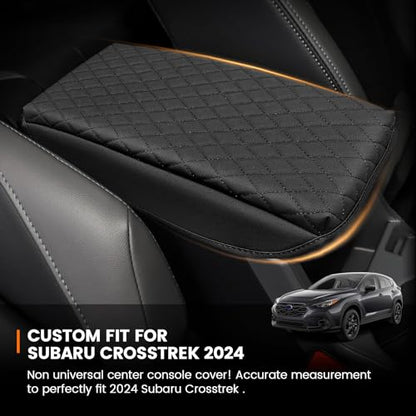 Custom Fit for Center Console Cover Subaru Crosstrek 2024 2025 2026/2024 2025 2026 Impreza Armrest Cover Center Console Pad Interior Accessories Car Armrest Seat Box Cover Protector - size: Subaru Crosstrek 2024 2025 2026