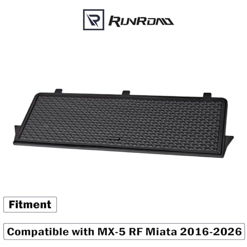 RUNROAD Center Console Organizer Dividers Compatible with Mazda MX-5 RF Miata 2016-2026 Accessories, Insert Compartment Tray Glove Box Armrest Storage Organizer MX5 Console Divider