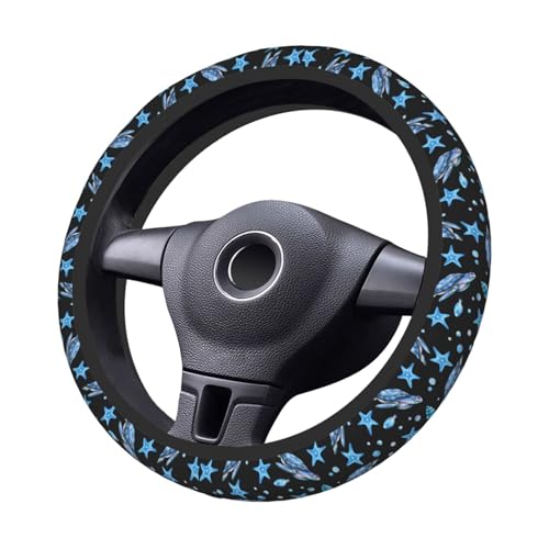 Sea Turtle Steering Wheel Cover for Women Elastic Rubber Steering Wheel Universal 15 Inch Fit for Cars, Auto, SUVs - color: Sea Turtle