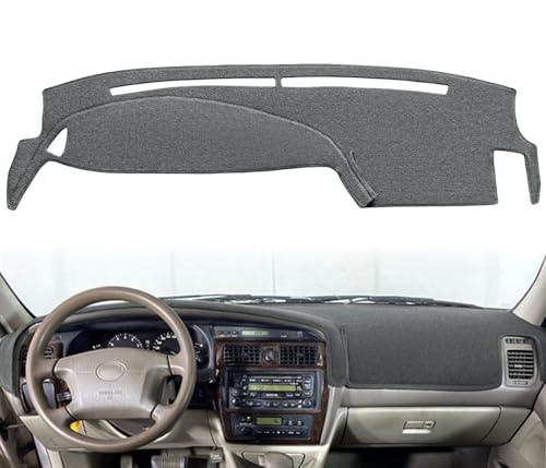 Dash Cover Mat Custom Fit for Toyota Avalon Dashboard Cover Pad Carpet Protector F223 (Darkgray) - color: Dark Gray