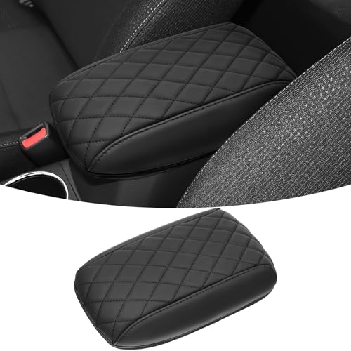ZZEQYG Center Console Cover for Toyota Corolla L LE SE XLE XSE 2014-2019 Accessories Leather Console Armrest Cover Centre Console Protector Covers - color: For Corolla 2014-2019