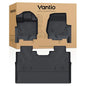 Floor Mats for F150 Ford 2015-2025 2026 and F150 Lightning 2022-2025 2026 SuperCrew with Bucket Seats(Without Rear Fold Flat Storage Box), Custom Fit TPE All Weather Floor Liners - size: F150/F150 Lightning Without storage