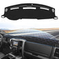 Sunsdrew Dash Cover for 2010-2018 Dodge Ram 1500 2500 3500 Dashboard Cover Mat for Ram Suede Dash Mat Accessories Sun Shade Nonslip Mesh Protector No Glare(Without Hud) - size: 10-18 Dodge Ram Dash Cover