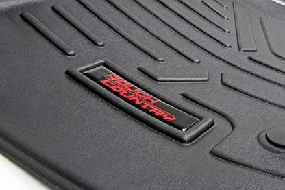 Rough Country Rear Cargo Mat for Jeep Wrangler JL Unlimited (2018-2025) - Custom Fit, Heavy-Duty, All-Weather Protection