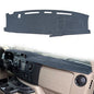 Dashboard Cover Custom Fit for Ford Econoline E150 E250 E350 E450 Super Duty Wagon Cargo Van 2009-2015,Dash Cover Mat Pad Carpet Protector (Dark Gray) - color: 2009-2015 Dark Gray