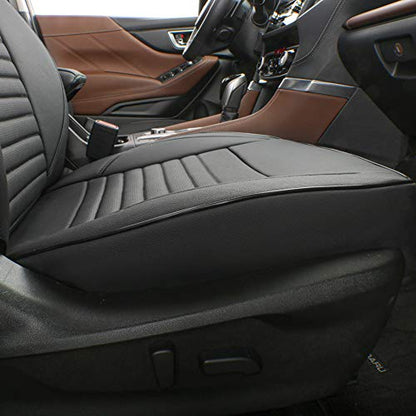 EKR Custom Fit CX5 Car Seat Covers for Select Mazda CX-5 Touring,Grand Touring 2013 2014 2015 2016 - Leatherette (Black) - color: Leather (Black), size: 2013-2016 CX-5 Touring