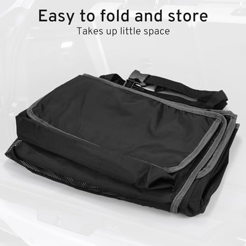 XHRING Car Trunk Organizer Storage Backseat Hanging Bag for Mazda CX5/CX-5 CX30/CX-30 CX50/CX-50 CX9/CX-9 CX3 CX7/CX-7 GS GT I Sport Touring Carbon Edition SUV Camping Accessories 2000-2025 2026