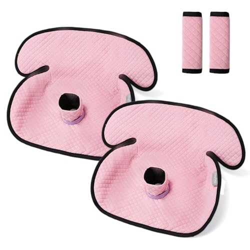 TinlyFinly 2 Pack Baby Potty Training Car Seat Protector, Washable Carseat Piddle Pad for Baby Infant Toddler, Waterproof Car Seat Liner to Prevent Pee - 2 Pack, Pink - color: Pink, size: 2 Pack