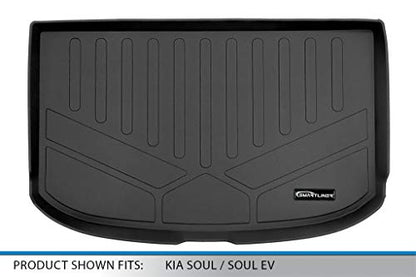 SMARTLINER All Weather Custom Fit Cargo Trunk Liner Floor Mat for 2014-2019 Kia Soul - color: Kia Soul 2014 - 2019