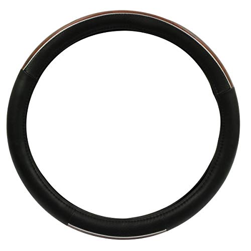 RoadPro RPSW3005 Black 18" Microfiber Steering Wheel Cover