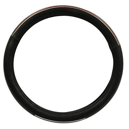 RoadPro RPSW3005 Black 18" Microfiber Steering Wheel Cover