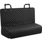 URPOWER Dog Car Seat Cover for Back Seat - Waterproof Non-Slip Car Seat Protector for Dogs Pet, Scratchproof Back Bench Seat Covers for Compact Cars Small SUVs, Black