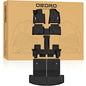 OEDRO Floor Mats & Trunk Cargo Mat with Backrest Mat Fit for 2024 2025 2026 Hyundai Santa Fe Hybrid Calligraphy/SE/SEL/Limited 6/7 Seats, TPE All Weather Custom Fit Floor Liners, Car Mats Full Set - style: 2024-2026 Santa Fe Full Set & Backrest Mats