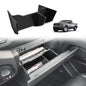 Muslogy Glove Box Dividers Organizer Compatible with Nissan Frontier 2022-2025 2026 Accessories Insert Box Divider ABS Secondary Storage Glove Compartment Tray