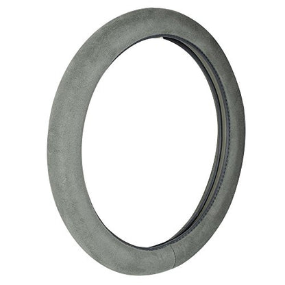 Custom Accessories 38552P Road Pilot Grey Ultra-Soft Molded Steering Wheel Cover - color: Grey