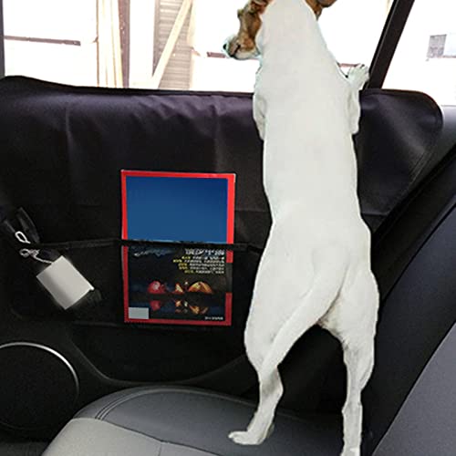 KIMISS Car Door Protector for Pets, 600D Oxford Cloth Scratch Door Cover, Universal Fit for Dogs & Cats, Car Door Guard to Prevent Scratches & Damage