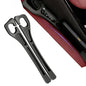 Seat Gap Filler - 2 PCS Car Seat Gap Filler Organizer for Storing Phones Keys Cards, Between Seat Car Gap Filler for Cars & SUVs (Black)