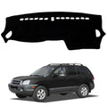 Dash Cover Mat Compatible with Hyundai Santa Fe 2001-2006 Car Interior Dashboard Cover Mat Nonslip Dashmat Sunshade Glare UV Rays Protector Accessories Custom Fit - size: Compatible with Santa Fe 2001-2006