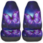Dujiea Flying Butterfly Car Front Seat Covers 2 Pcs Universal Auto Seat Covers Front Seats Only, Vehicle Bucket Seat Protectors Fit for Most Car SUV Sedan and Truck - color: Flying Butterfly