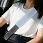 PATIKIL Car Seat Belt Cover Pad, (Blue Gray) (2 Pcs), Soft Fluffy Seatbelt Cushion Shoulder Strap Covers, Suit for - Bag/Auto/Car Accessories - color: Blue Gray