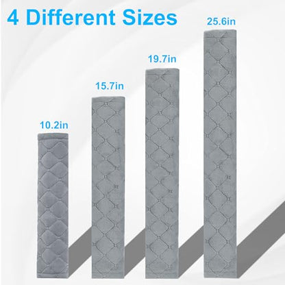 Amooca Soft Automotive Seat Belt Cover Seatbelt Shoulder Pad Neck Protector Cushions Universal Fit SUV Trucks Backpack Light Grey Extra Long 15.7in - color: Light Grey, size: 15.7in-1pc