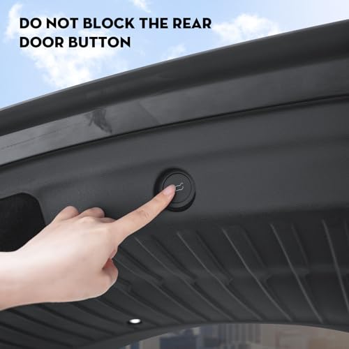Trunk Tailgate Mat for Tesla New Model Y Juniper 2026,Trunk Protector Mat All Weather Door Liners Model Y Juniper Accessories,Full Wrap-Around