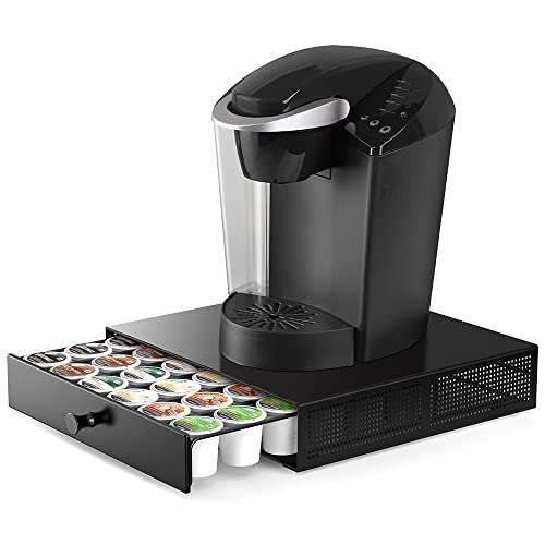 SICHEER K Cup Organization Storage Drawer Maker K Cup Holder Coffee Pod Organizer Stand Tray Counter Rack Countertop Maker Stand Capsules Compatible with Keurig Accessories Holds 36 Pods - size: 36 Pod Capacity