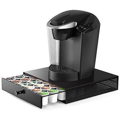 SICHEER K Cup Organization Storage Drawer Maker K Cup Holder Coffee Pod Organizer Stand Tray Counter Rack Countertop Maker Stand Capsules Compatible with Keurig Accessories Holds 36 Pods - size: 36 Pod Capacity