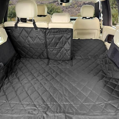 Rydura SUV Cargo Liner – Waterproof, Heavy-Duty Trunk Mat with Non-Slip Backing – Full Rear Seatback Coverage – Fits 60/40 & 50/50 Split Seats – Easy to Clean – Travel, Tools, Gear – XL - size: XL