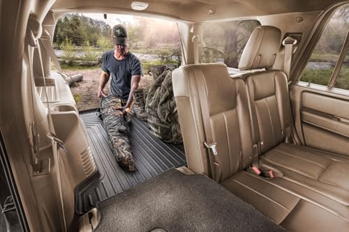 Husky Liners Weatherbeater Cargo Liner | Fits 2018-2024 Ford Expedition (MAX ONLY) & Lincoln Navigator (L Model ONLY) Will NOT Fit Standard Models, Fits Behind 2nd Seat | 1-pc Black - 23481