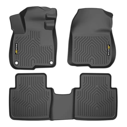 G-PLUS TPE Cargo Liners,Fit for Honda CR-V 2017-2022,Fit Honda CR-V Hybrid 2017-2022,Floor Liner Front & 2nd Row,All Weather Full Cover Protection,alfombras para carro - size: Fit Honda CRV 2017-2022 | 3PCS