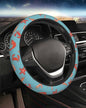 Steering Wheel Cover Accessories Neoprene Cover, Breathable Non-Slip Easy to Install Suitable for Women Men, 14.5-15.5 Inch for Car SUV Van Truck Universal - Seafood - color: Seafood