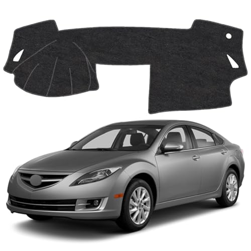 Dash Cover Mat for Mazda 6 2009 2010 2011 2012 2013 Non-Slip Dashboard Cover Mat Sunshade UV Rays Protector Interior Accessories - size: Compatible with 6 2009-2013