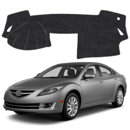 Dash Cover Mat for Mazda 6 2009 2010 2011 2012 2013 Non-Slip Dashboard Cover Mat Sunshade UV Rays Protector Interior Accessories - size: Compatible with 6 2009-2013