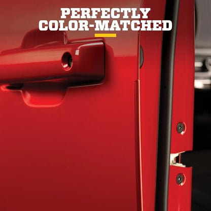 Husky Liners Door Edge Guards, Color-Matched | Fits 2024-2026 Ford Transit | Stainless Steel, Agate Black, 4-pc. - 92004UM - color: Agate Black