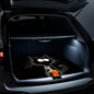 Universal Car Trunk Mat 29" x 39", Cat with Coffee Cup All Weather Trunk Protection Cargo Liner,Durable Cargo Mat Rear Trunk Liner, Stylish Vehicle Interior Accessories Suitable for Most Car Models - color: Cat with Coffee Cup