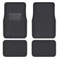 Motor Trend Premium Inter-Lock Backing Carpet Car Floor Mats - Front & Rear, Thick & Durable Auto Protection, Fits Most Cars Truck SUV Coupe Sedan - color: Charcoal